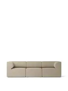 Audo Copenhagen - Eave 86, 3-Seater, Configuration 2, Upholstered With PC0T, EU - HR Foam, 02 (Beige), Bouclé, Bouclé, Audo