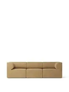 Audo Copenhagen - Eave 86, 3-Seater, Configuration 2, Upholstered With PC0T, EU - HR Foam, 06 (Gold), Bouclé, Bouclé, Audo