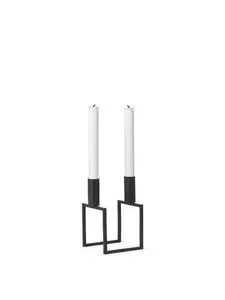 Audo Copenhagen - Line, Candle Holder, Black