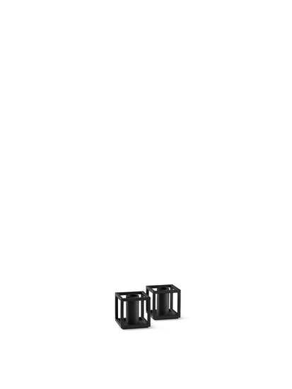 Audo Copenhagen - Kubus Micro - Sorte -  sæt med 2 styk - 4x4x4 cm
