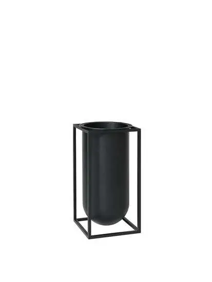 Audo Copenhagen - Kubus Vase Lolo, Black