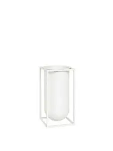 Audo Copenhagen - Kubus vase Lolo, White