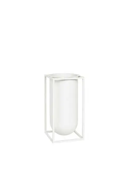 Audo Copenhagen - Kubus vase Lolo, White