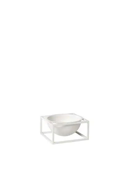 Audo Copenhagen - Kubus Bowl centerpiece, Small, White