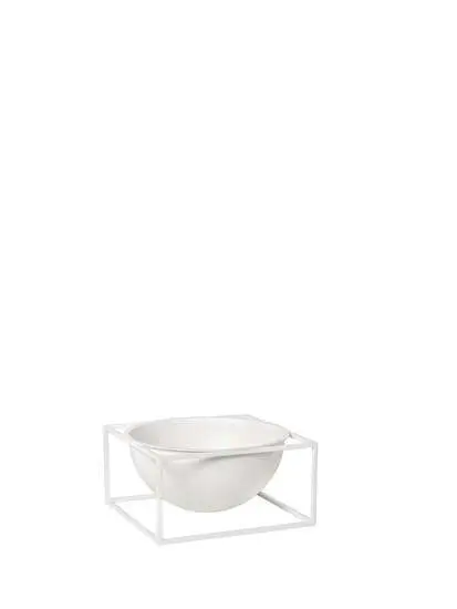 Audo Copenhagen - Kubus Bowl centerpiece, Large, White