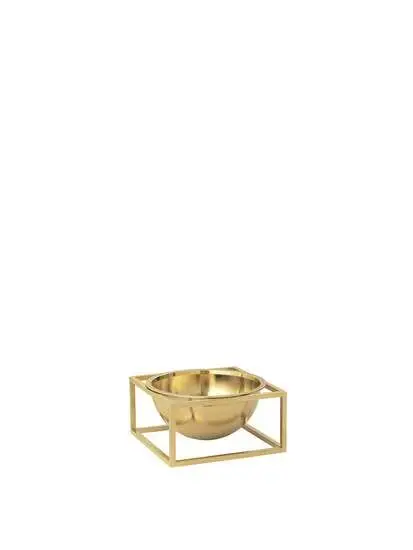 Audo Copenhagen - Kubus Bowl centerpiece, Small, Brass