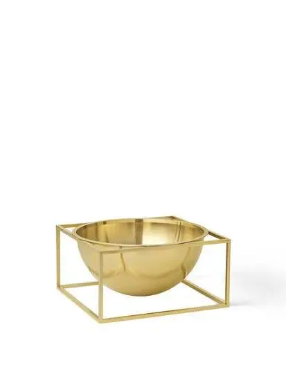 Audo Copenhagen - Kubus Bowl centerpiece, Large, Brass