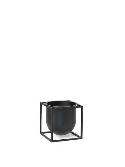 Audo Copenhagen - Kubus Flowerpot 14, Black