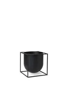 Audo Copenhagen - Kubus Flowerpot 23, Black