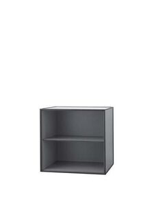 Audo Copenhagen - Frame 49, 42x49x49, dark grey, excl. door, incl. shelf