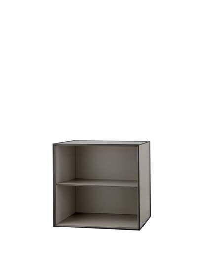 Audo Copenhagen - Frame 49 incl. shelf, 42x49x49 sand