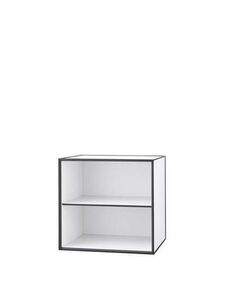 Audo Copenhagen - Frame 49, 42X49X49, White, Excl. Door, Incl. Shelf