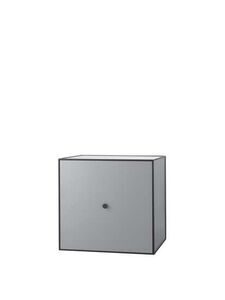 Audo Copenhagen - Frame 49 With Door And Shelf, 42X49X49, Dark Grey