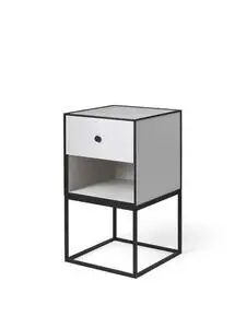 Audo Copenhagen - Frame Sideboard 35, light grey, with 1 drawer
