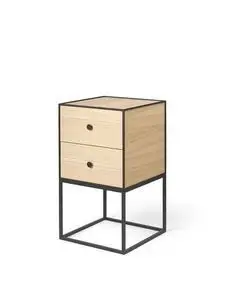 Audo Copenhagen - Frame Sideboard 35, oak, with 2 drawers