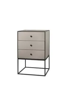Audo Copenhagen - Frame Sideboard 49 With 3 Drawers, Sand