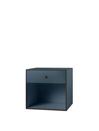 Audo Copenhagen - Frame 49 With One Drawer, 42x49x49, Fjord