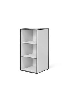 Audo Copenhagen - Frame 70, 35X35X70, Light Grey Excl. Door, Incl. 2 Shelves