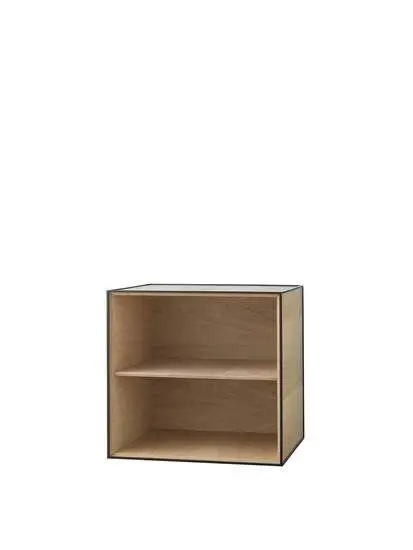 Audo Copenhagen - Frame 49, 42X49X49, Oak, Excl. Door, Incl. Shelf