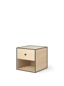 Audo Copenhagen - Frame 35 With One Drawer, 35x35x35, Oak