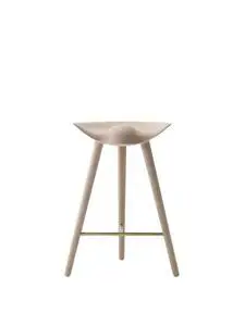 Audo Copenhagen - ML 42, Counter Stool, Oak / Brass