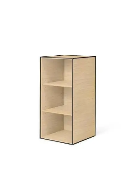 Audo Copenhagen - Frame 70, 35X35X70, Oak Excl. Door, Incl. 2 Shelves