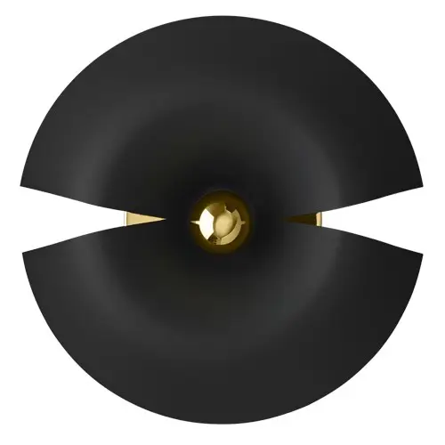 AYTM - CYCNUS væglampe Ø30 - Sort/Guld