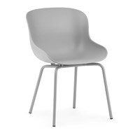 Normann Copenhagen - Hyg stol - Stål/grå