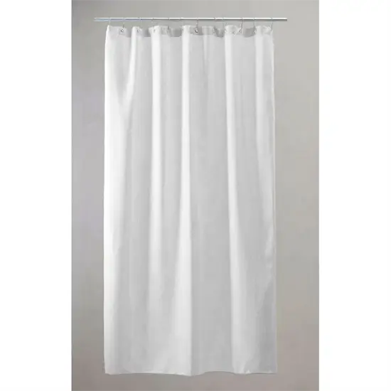 Compliments - Badeforhæng - Pine shower curtain w/eyelets 220 cm - Hvid