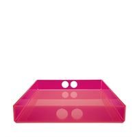 Tray bakke i pink fra Neon Living (stor) - pink (29 x 41 cm)