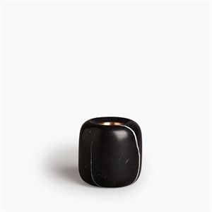 Image of New Works - lysestage - Balance - black marmor - small