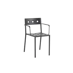 HAY - Balcony armchair - havestol med armlæn - Anthracite 