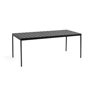 HAY - Balcony - havebord - Anthracite - large - længde 190 cm