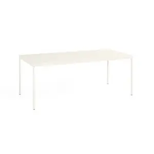 HAY - Balcony - havebord - Chalk beige - Hvid - large - længde 190 cm