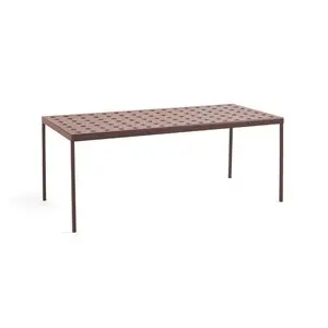 HAY - Balcony - havebord - Iron red - Rød - large - længde 190 cm