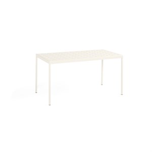 HAY - Balcony - havebord - Chalk beige - råhvid - medium - længde 144 cm