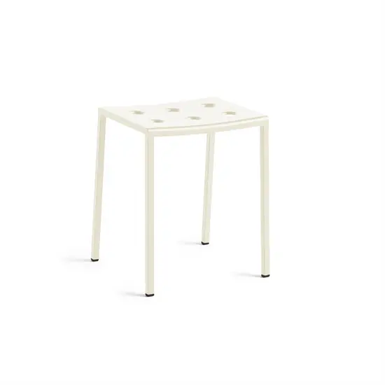 HAY - Balcony - Stool - Udendørs skammel - Lys Beige