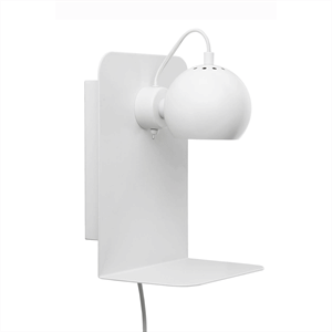 Image of Frandsen Lighting - Ball væglampe med USB (mat hvid)