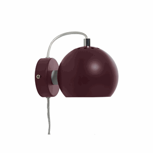 Image of Frandsen Lighting - Ball væglampe (Bordeaux)