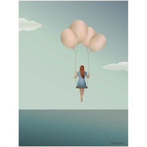 Image of VISSEVASSE - Balloon dream - 30x40 cm