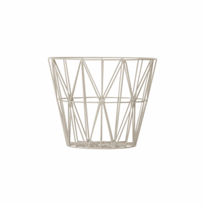 Image of Ferm Living - Wire Basket medium - grå