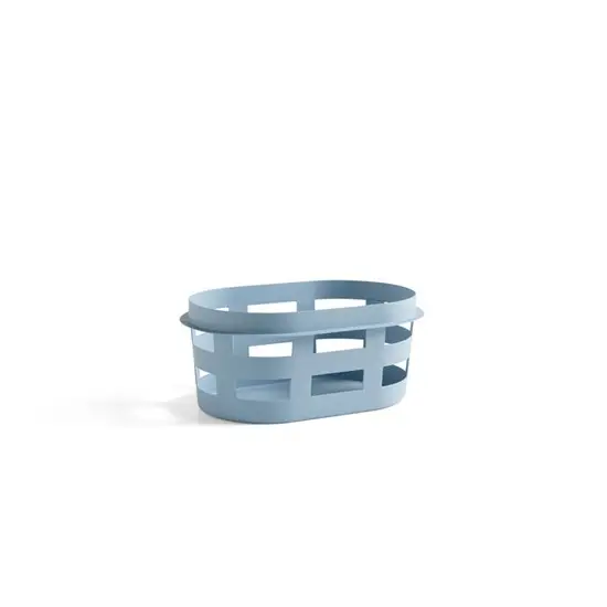 HAY - Vasketøjskurv - Laundry Basket - Small - Soft Blue