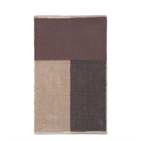 Ferm Living -  Pile bademåtte - brun