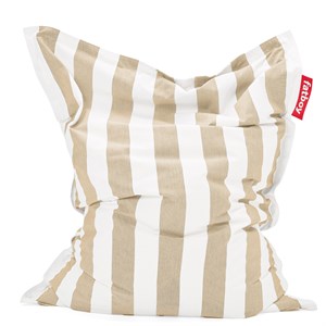 Fatboy - Udendørs sækkestol - Stripe - Sandy beige