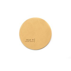 MiLLE W NORDISK DESIGN - Round glasbrik, Beige