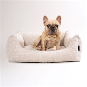 Nordog - Billy Bouclé hundeseng - Beige - Medium - 80x60x26 cm