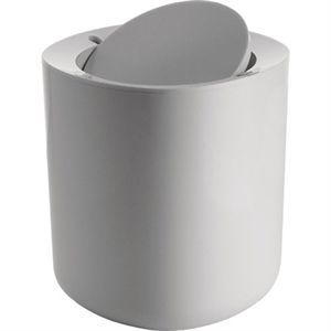 Image of Alessi - Birillo papirkurv/skraldespand - white