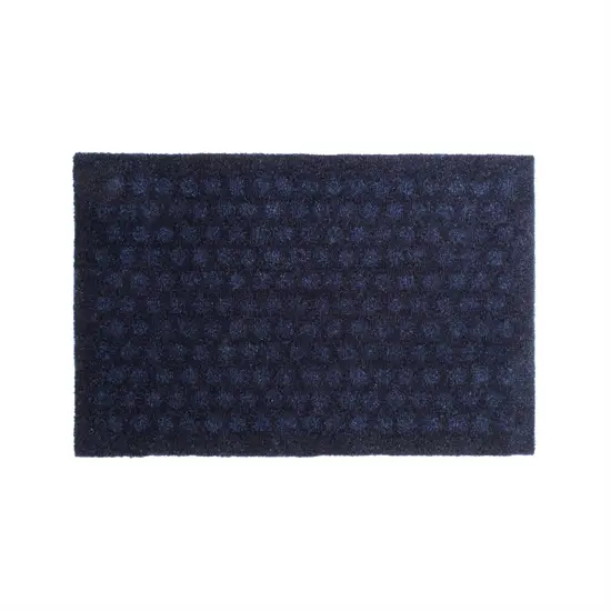 Tica Copenhagen - Smudsmåtte - Dots - Mørkeblå - 40x60 cm
