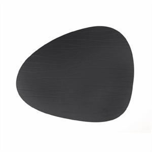 LindDNA - Dækkeserviet curve 24 x 28 cm - Black/buffalo