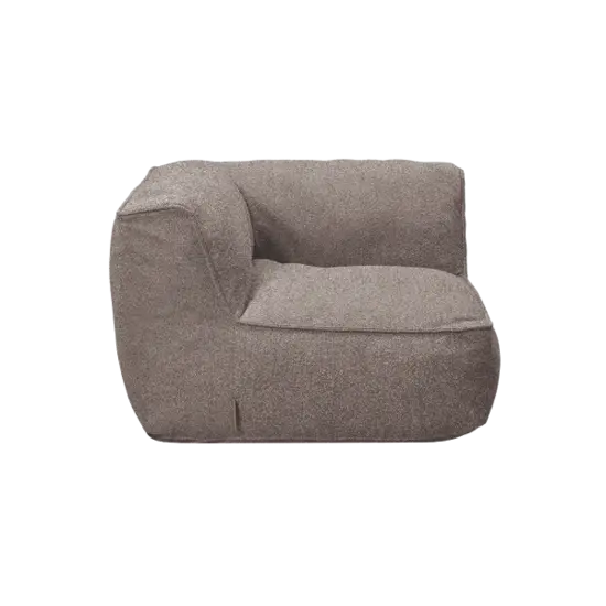 Blomus - Corner Seater Unit -  GROW - Earth Bouclé
